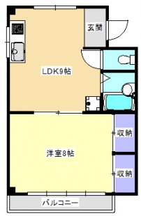 平成ビル【1LDK】